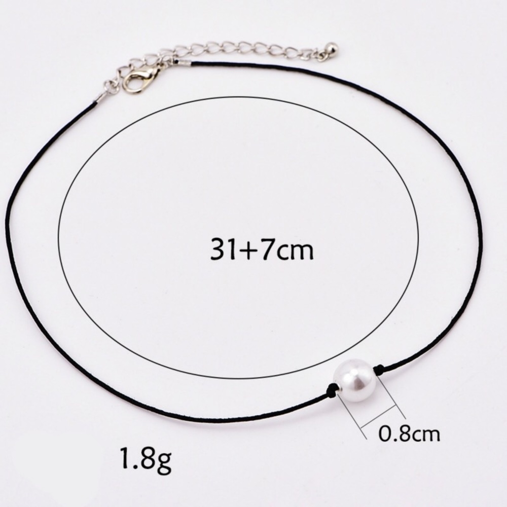 Pearl Choker Necklace - Picture 4 of 4